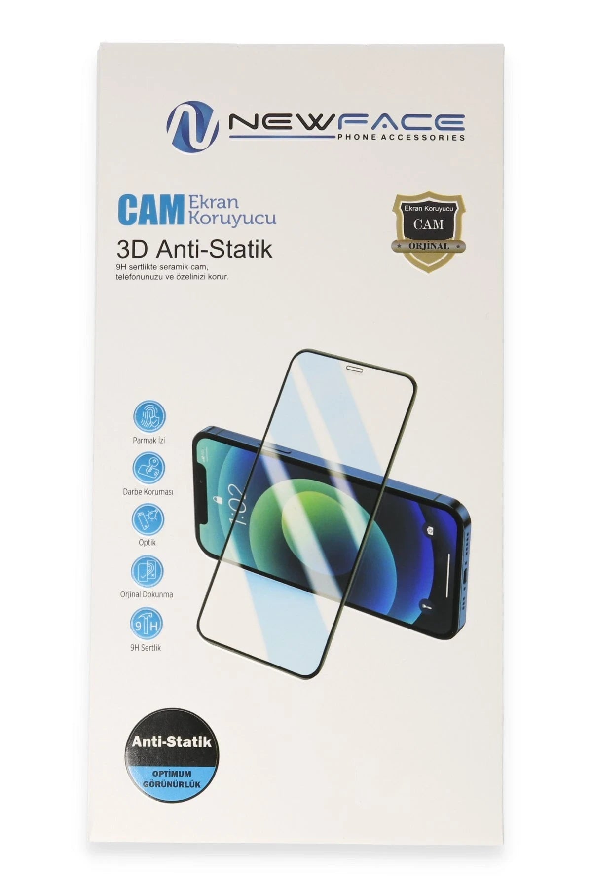 Newface Samsung Galaxy S24 Plus 3D Antistatik Cam Ekran Koruyucu