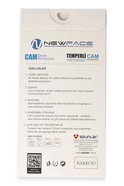 Newface Samsung Galaxy S24 Plus 3D Antistatik Cam Ekran Koruyucu