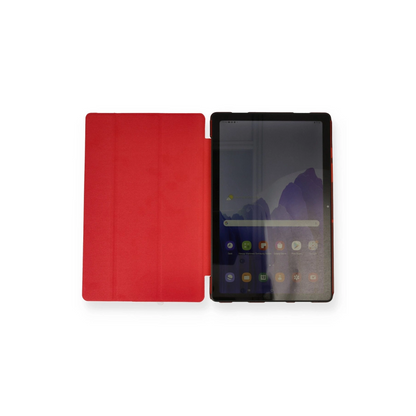 Samsung Galaxy T970 Tab S7 Plus 12.4 Kılıf Tablet Smart Kılıf - Kırmızı
