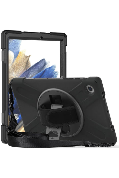Newface Samsung Galaxy X200 Tab A8 10.5 Kılıf Amazing Tablet Kapak - Siyah