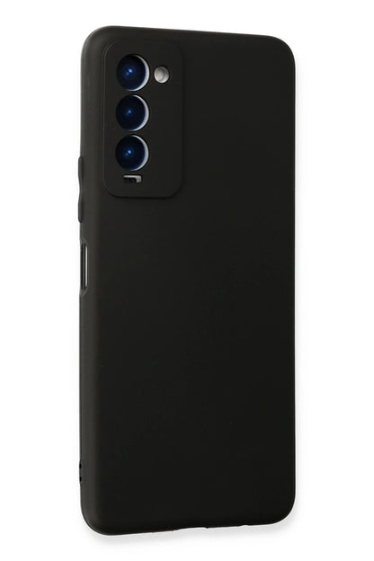 Newface Tecno Camon 18 Kılıf First Silikon - Siyah