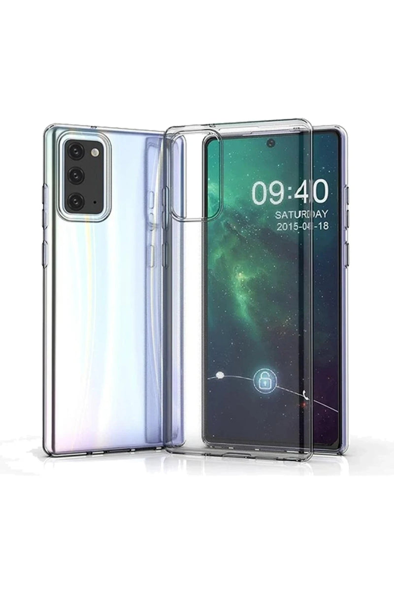 Newface Tecno Camon 18 Kılıf Lüx Şeffaf Silikon