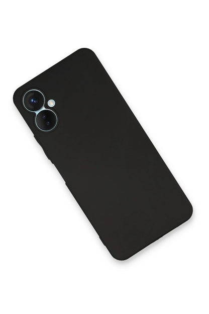 Newface Tecno Spark 9 Pro Kılıf First Silikon - Siyah