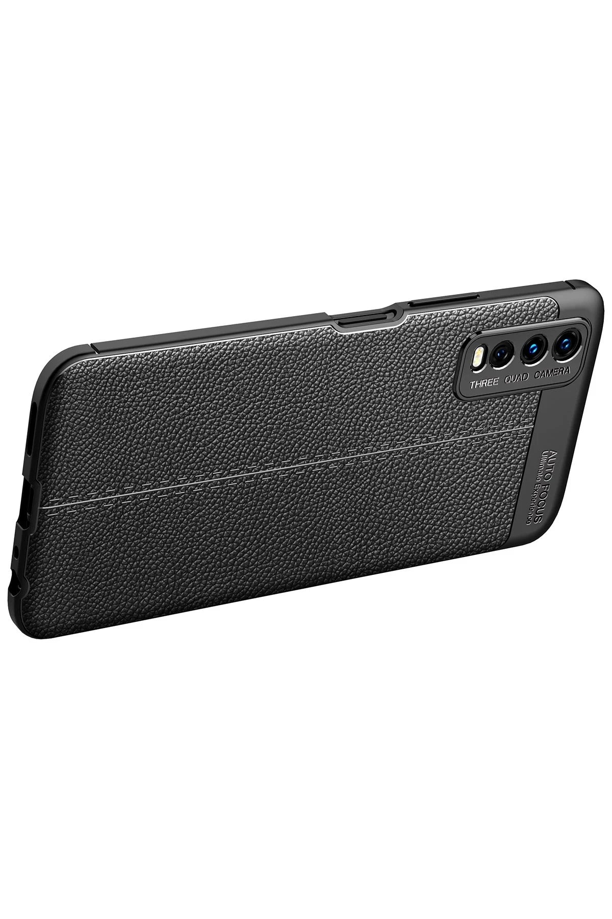 Newface Vivo Y11S Kılıf Auto Focus Kapak - Siyah