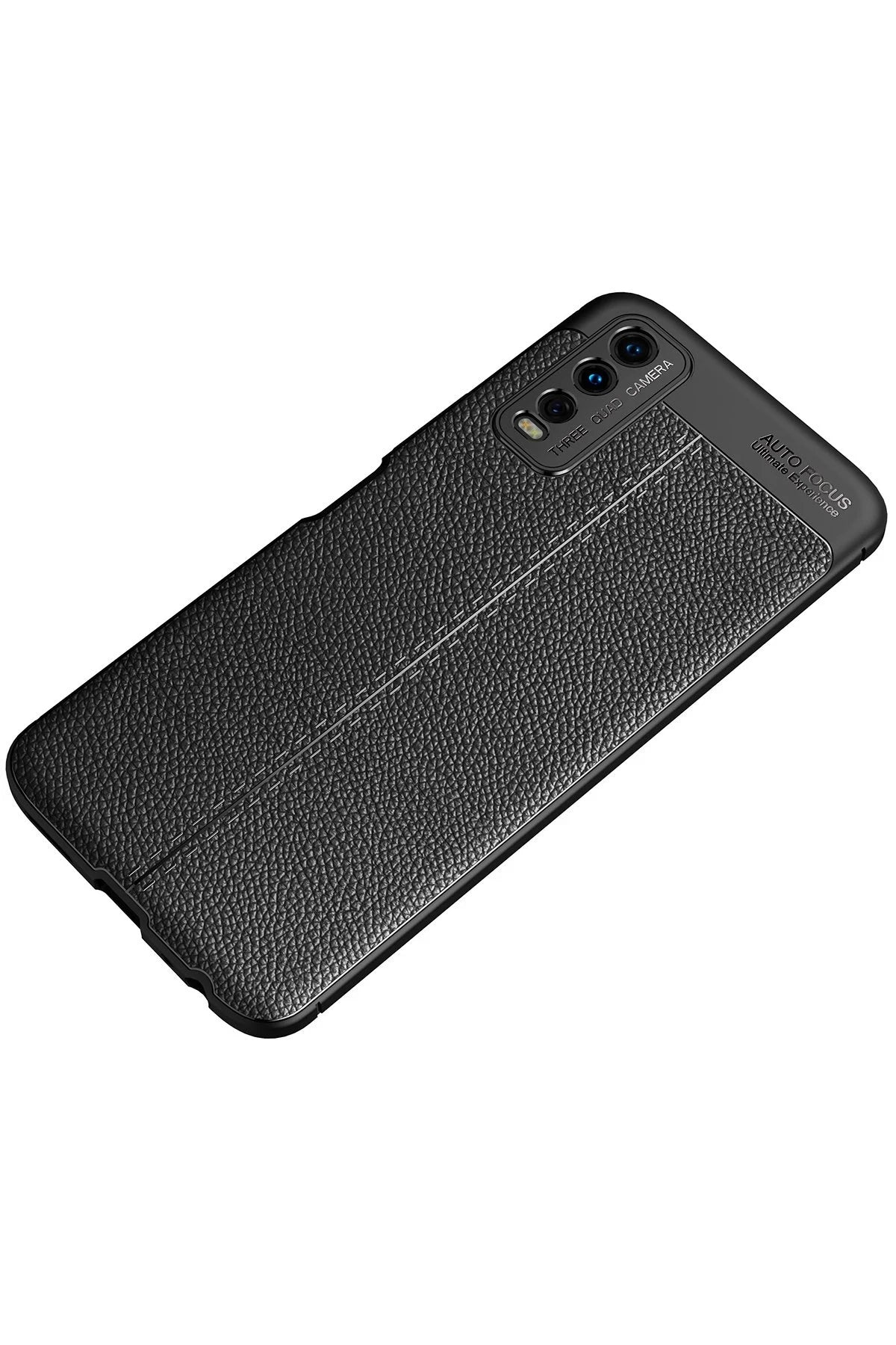 Newface Vivo Y11S Kılıf Auto Focus Kapak - Siyah