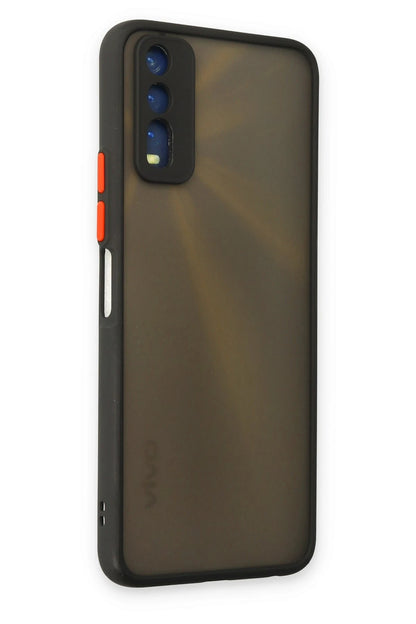 Newface Vivo Y11S Kılıf Montreal Silikon Kapak - Siyah