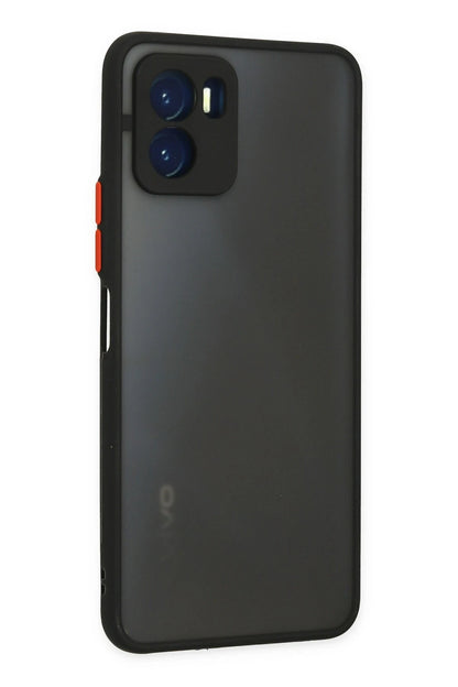 Newface Vivo Y15S Kılıf Montreal Silikon Kapak - Siyah