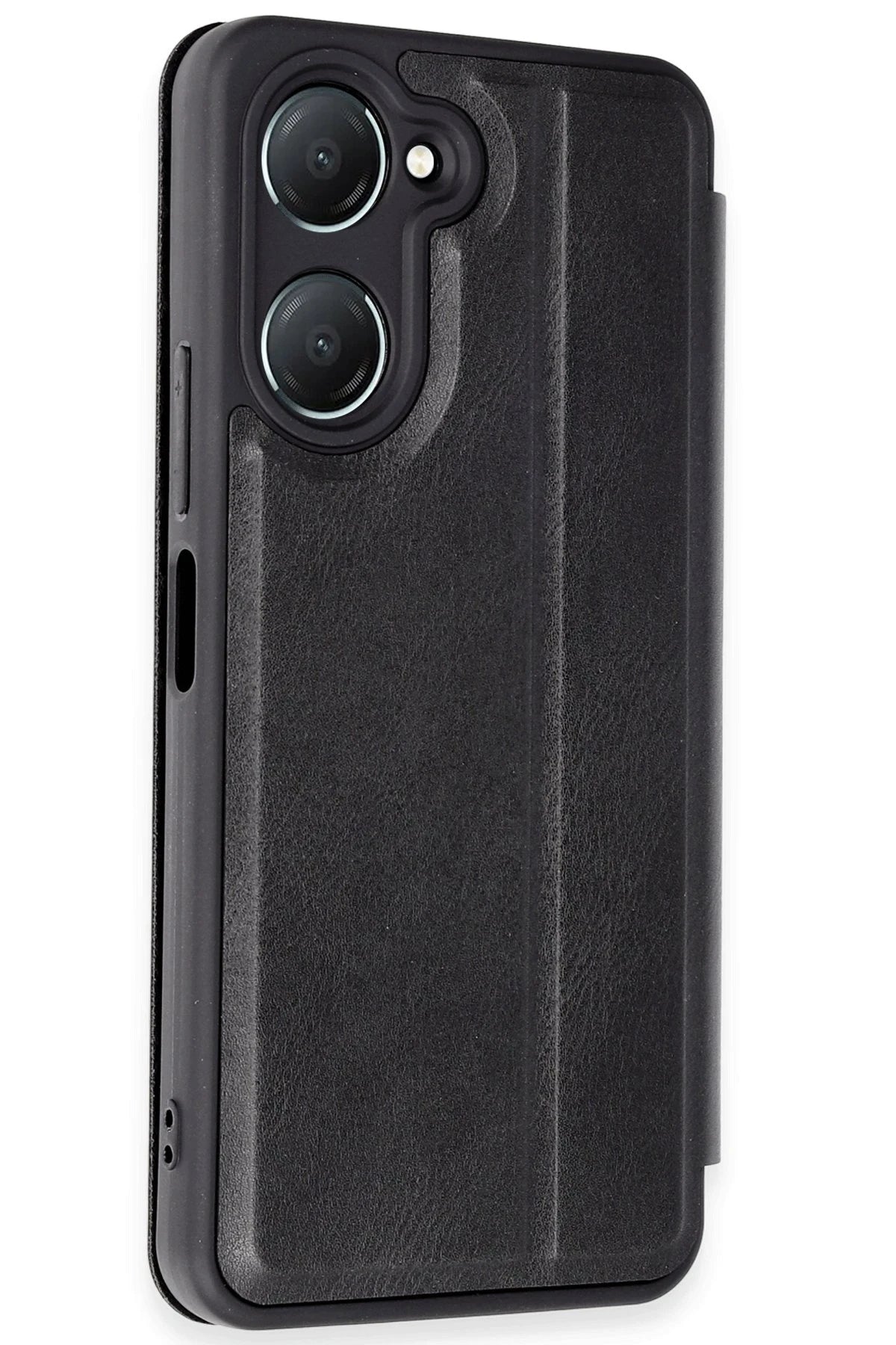 Newface Vivo Y18 Kılıf Flip Cover - Siyah