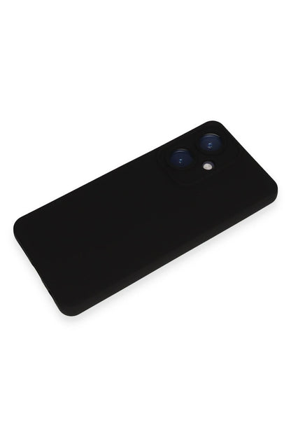 Newface Vivo Y27 Kılıf Nano içi Kadife Silikon - Siyah