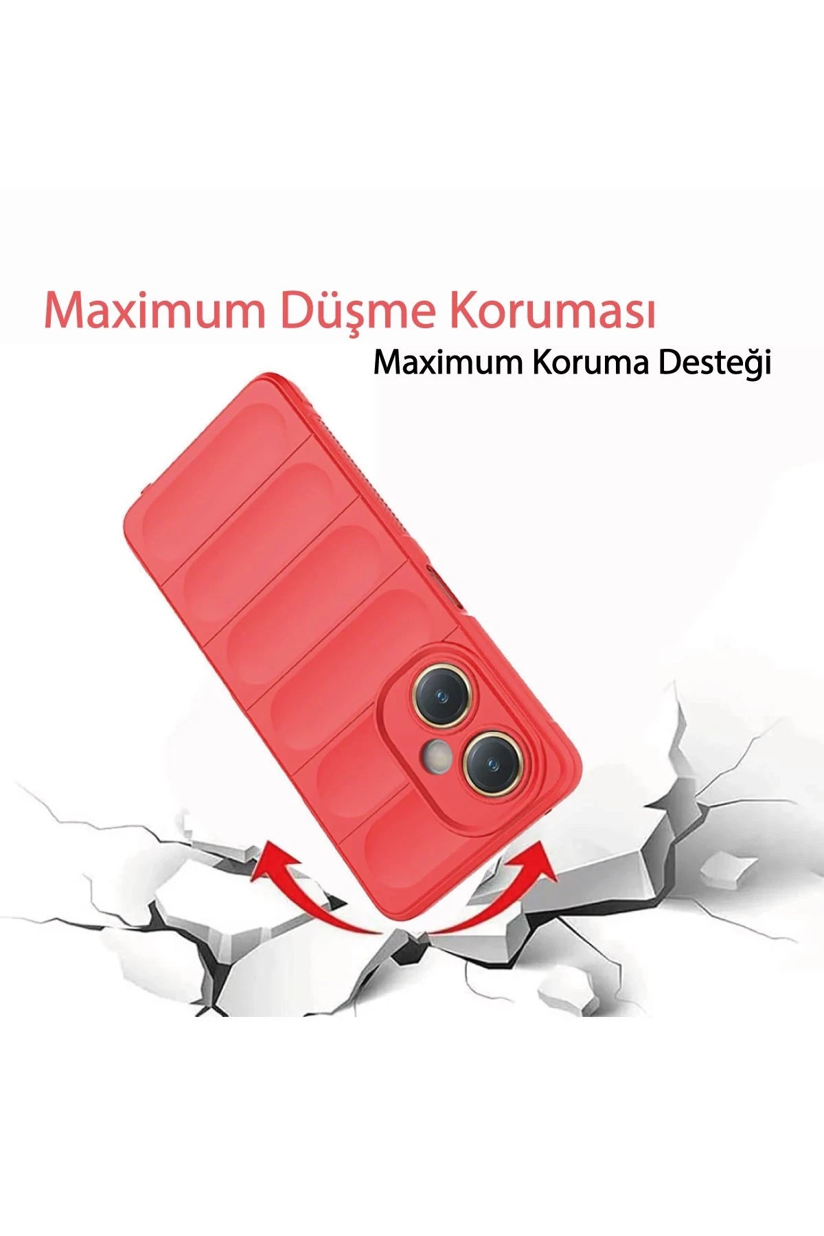 Newface Vivo Y27 Kılıf Optimum Silikon - Siyah