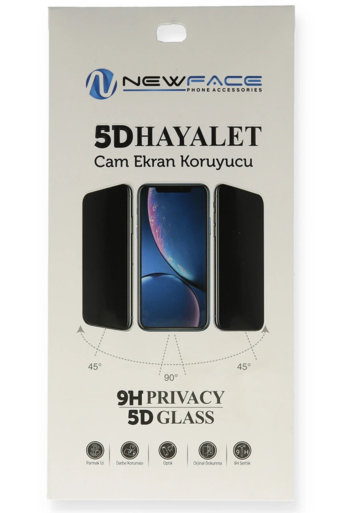 Newface Vivo Y53S 5D Hayalet Cam Ekran Koruyucu