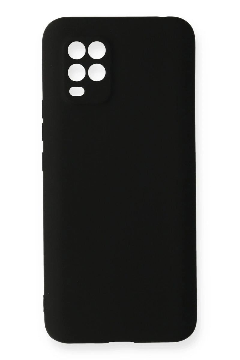 Newface Xiaomi Mi 10 Lite Kılıf First Silikon - Siyah