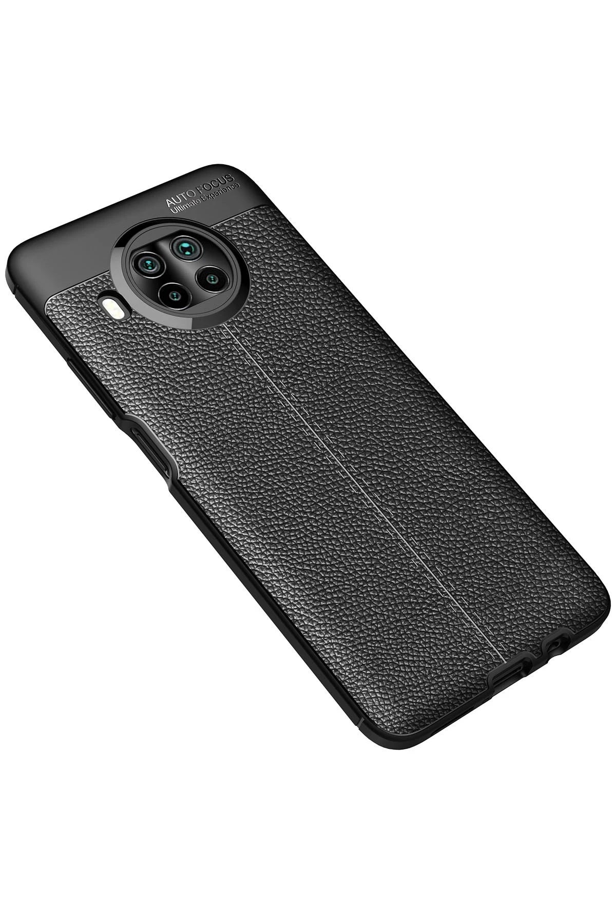 Newface Xiaomi Mi 10T Lite Kılıf Auto Focus Kapak - Siyah
