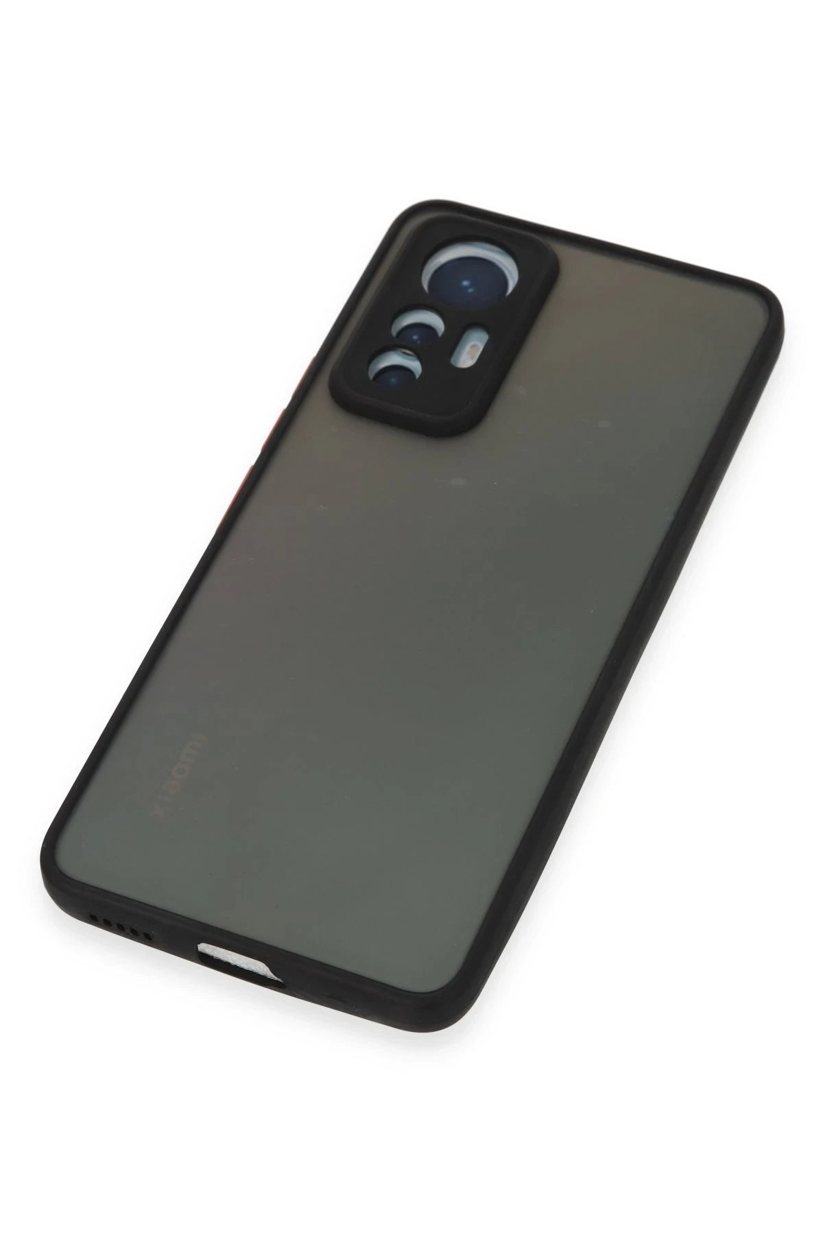 Newface Xiaomi Mi 12 Lite Kılıf Montreal Silikon Kapak - Siyah