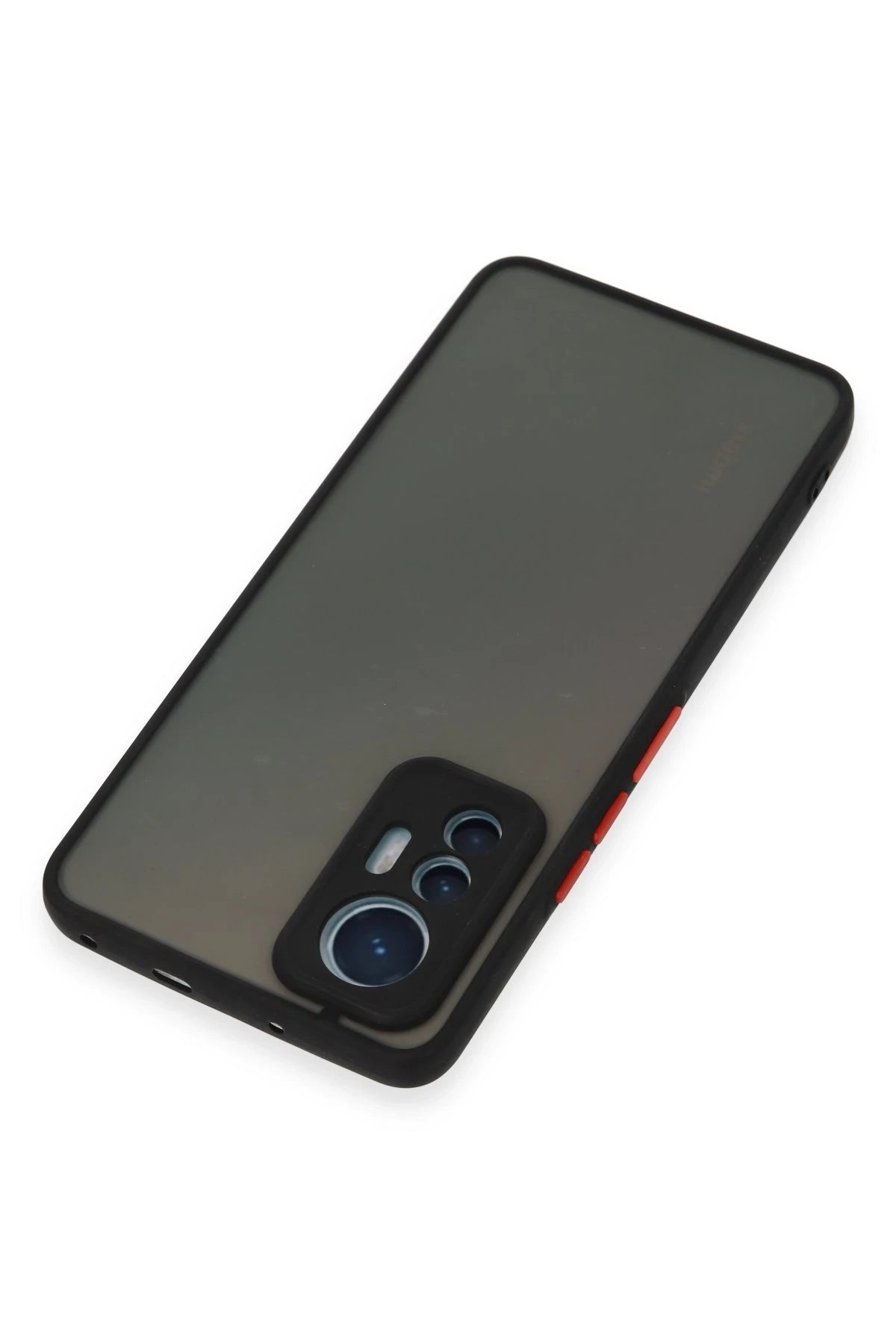 Newface Xiaomi Mi 12 Lite Kılıf Montreal Silikon Kapak - Siyah