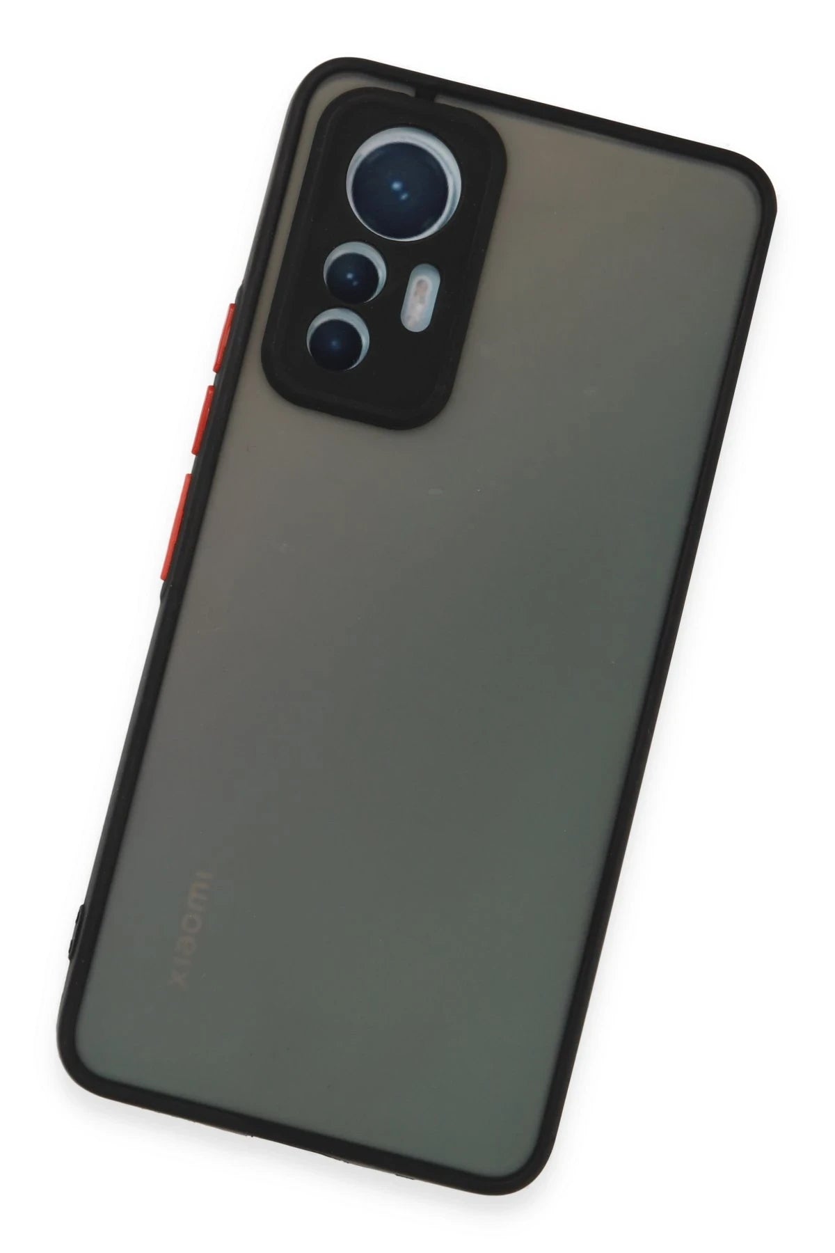 Newface Xiaomi Mi 12 Lite Kılıf Montreal Silikon Kapak - Siyah