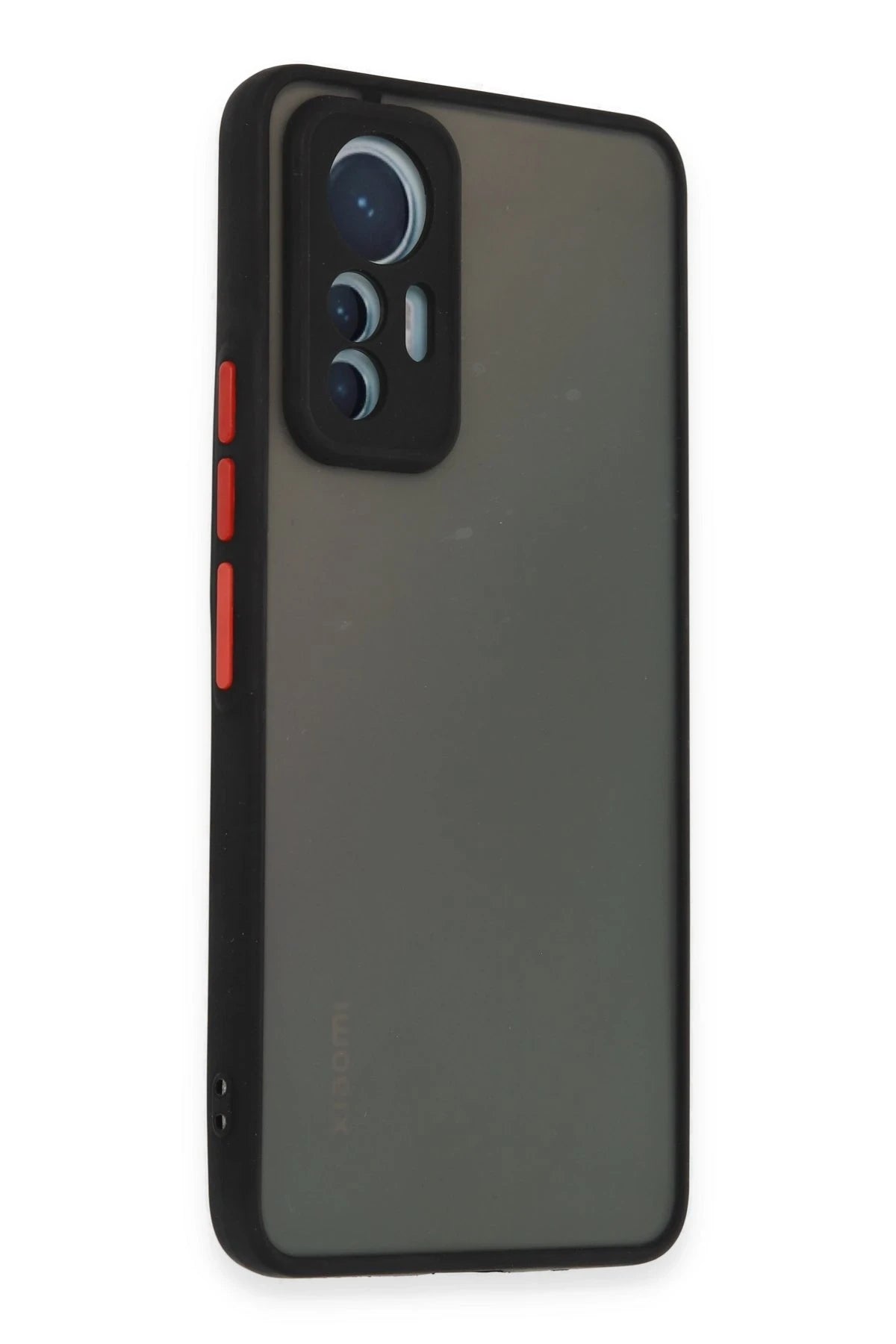 Newface Xiaomi Mi 12 Lite Kılıf Montreal Silikon Kapak - Siyah