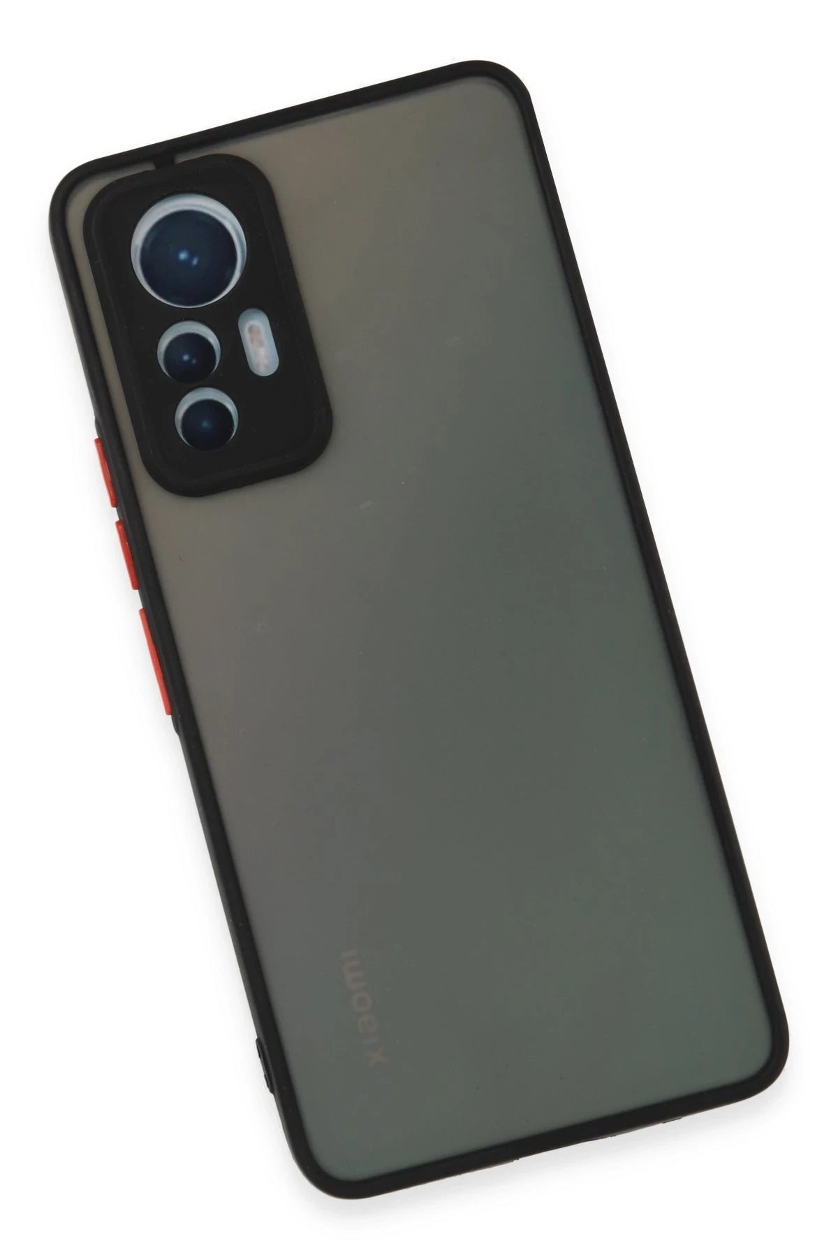 Newface Xiaomi Mi 12 Lite Kılıf Montreal Silikon Kapak - Siyah