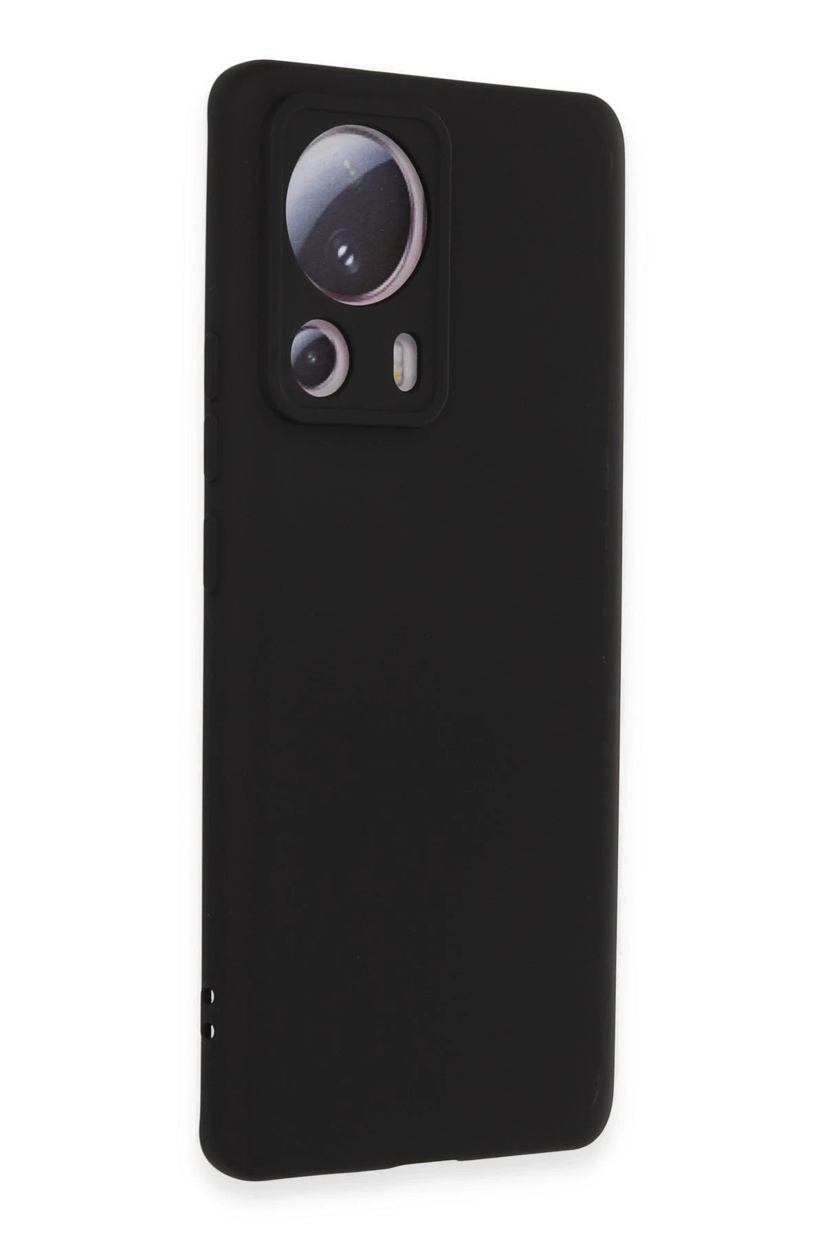 Newface Xiaomi Mi 13 Lite Kılıf Nano içi Kadife Silikon - Siyah
