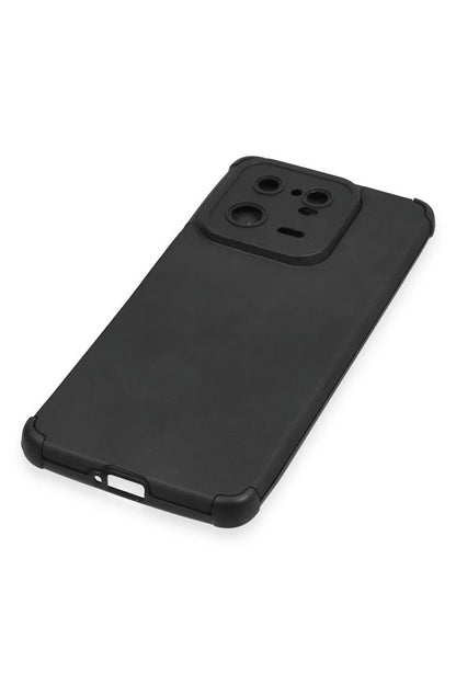 Newface Xiaomi Mi 13 Pro Kılıf Loop Deri Silikon - Siyah