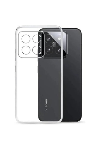 Newface Xiaomi Mi 14T Pro Kılıf Lüx Şeffaf Silikon