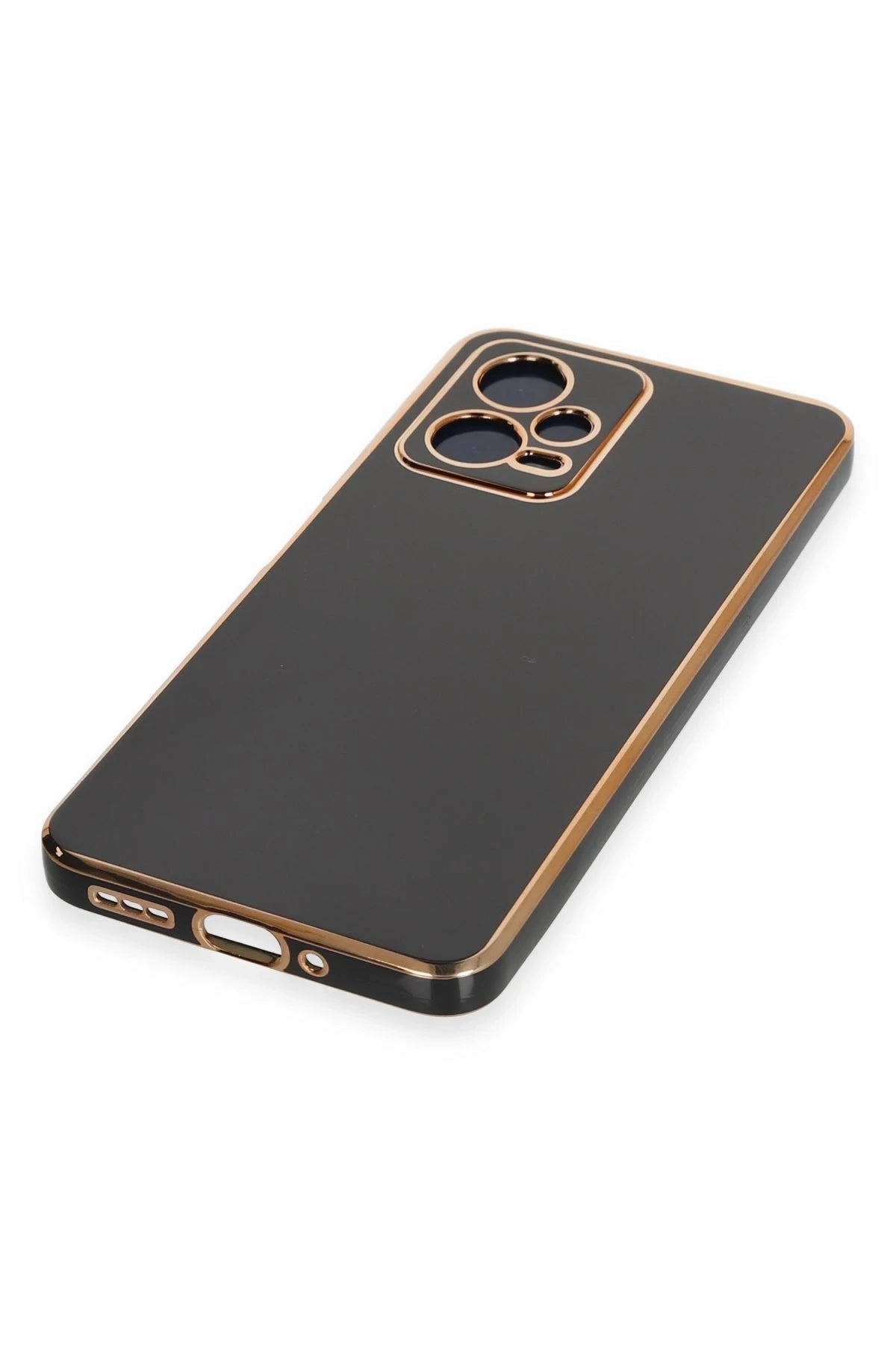 Newface Xiaomi Poco X5 5G Kılıf Volet Silikon - Siyah