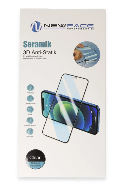 Newface Xiaomi Poco X6 Pro 3D Antistatik Seramik Nano Ekran Koruyucu