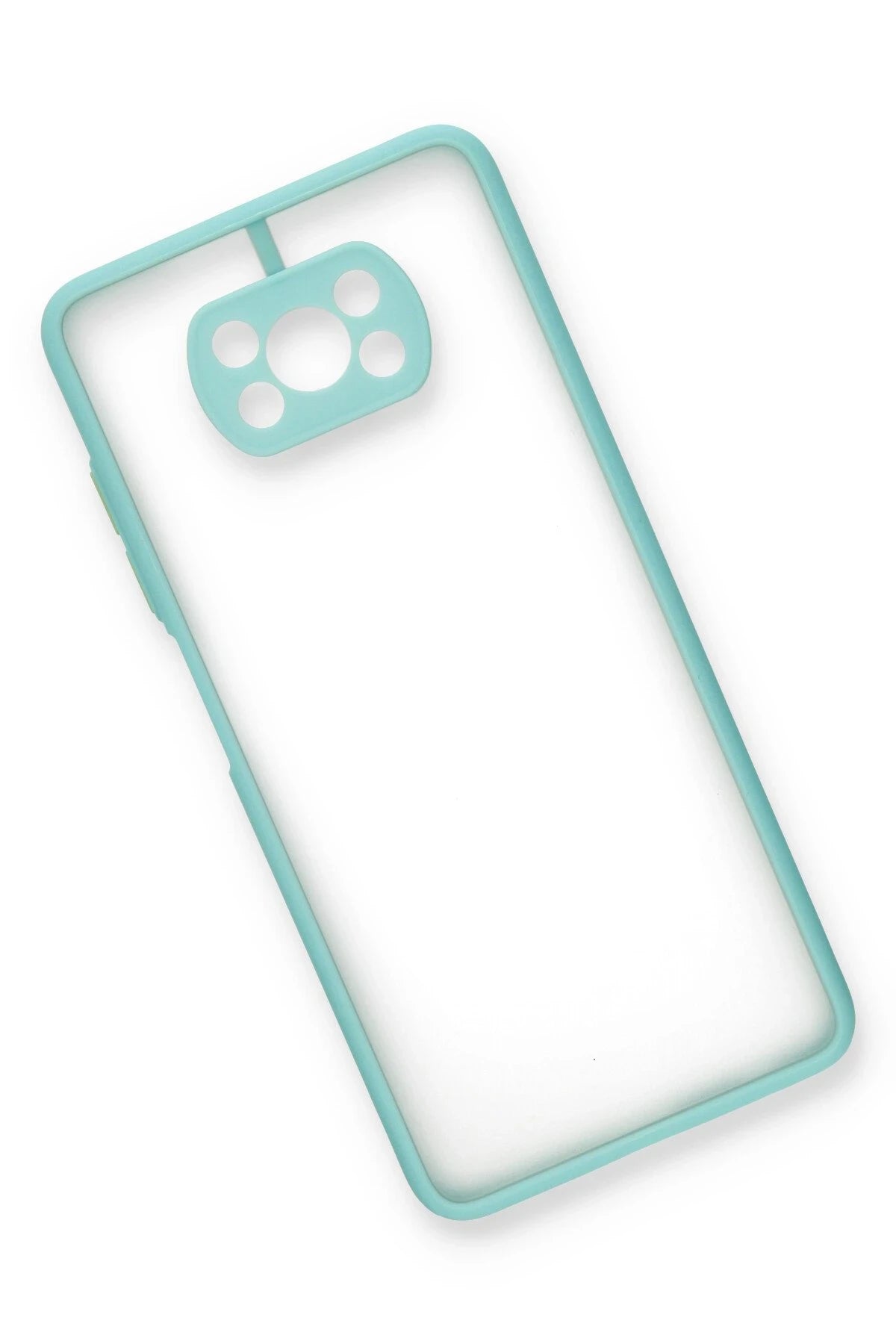 Newface Xiaomi Pocophone X3 Kılıf Montreal Silikon Kapak - Turkuaz