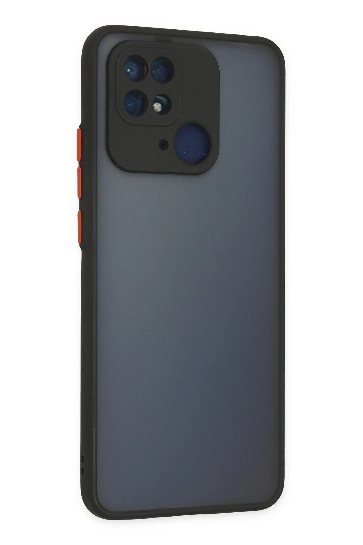 Newface Xiaomi Redmi 10C Kılıf Montreal Silikon Kapak - Siyah