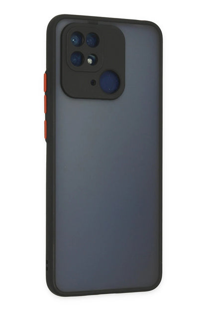 Newface Xiaomi Redmi 10C Kılıf Montreal Silikon Kapak - Siyah