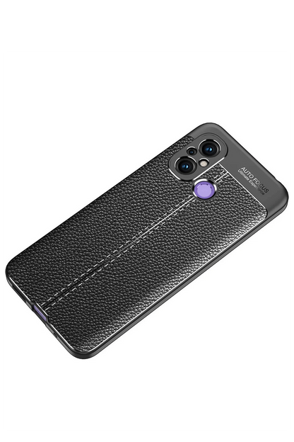Newface Xiaomi Redmi 12C Kılıf Auto Focus Kapak - Siyah