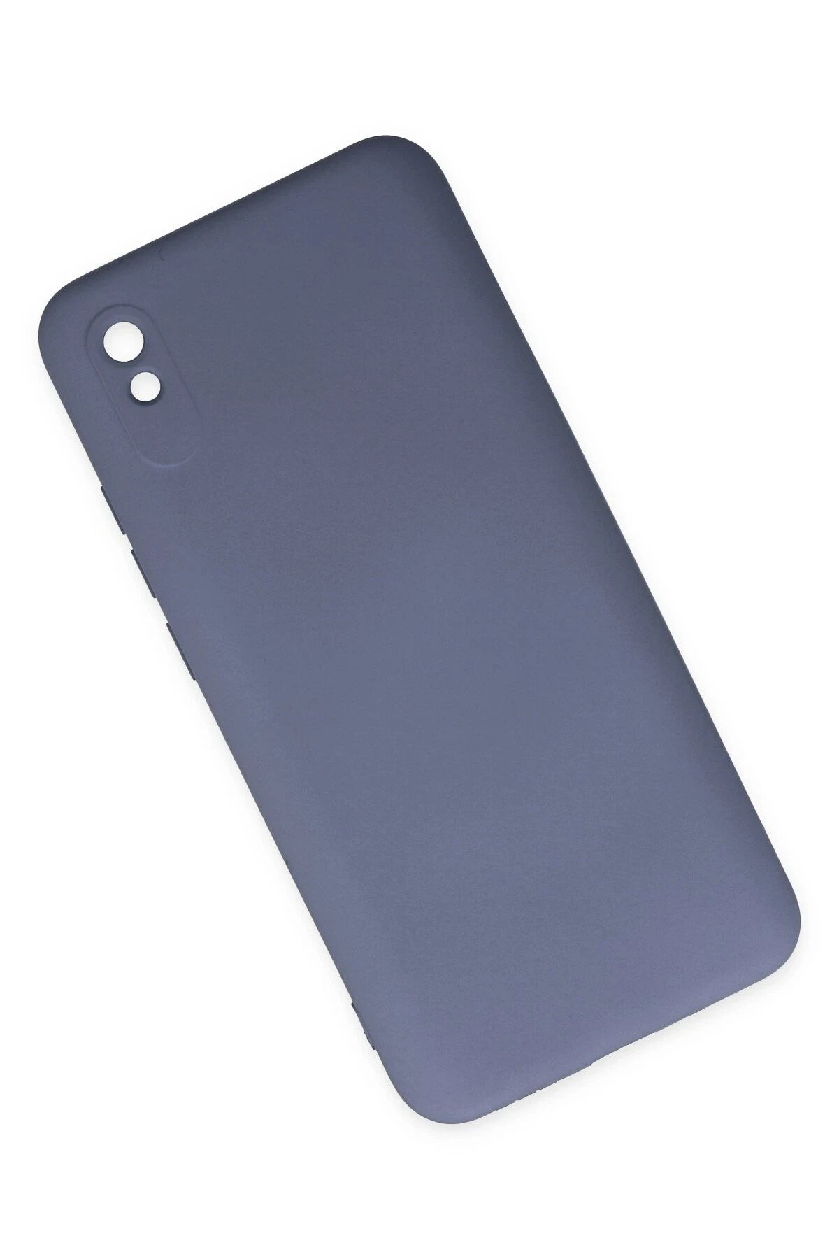 Newface Xiaomi Redmi 9A Kılıf Nano içi Kadife Silikon - Gri