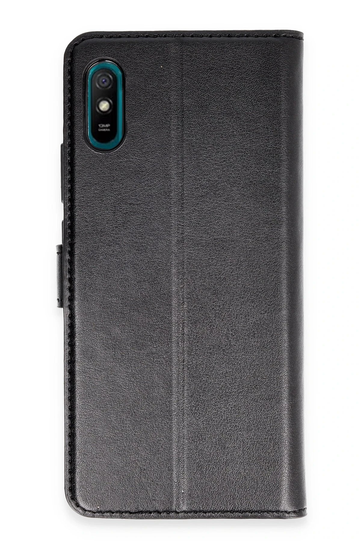 Newface Xiaomi Redmi 9A Kılıf Trend S Plus Kapaklı Kılıf - Siyah