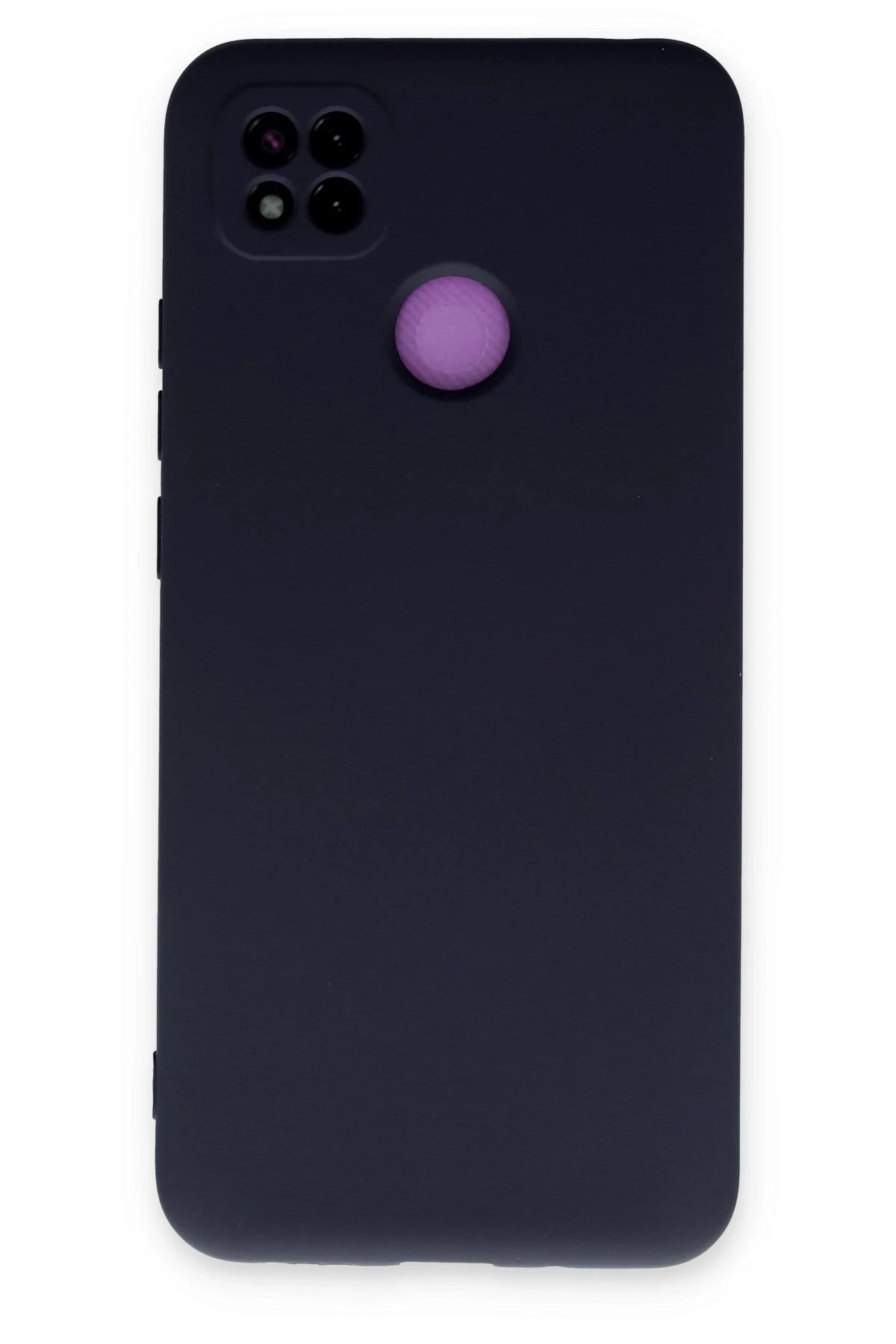 Newface Xiaomi Redmi 9C Kılıf Nano içi Kadife Silikon - Lacivert