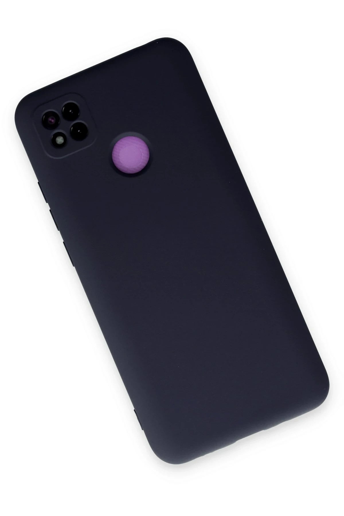 Newface Xiaomi Redmi 9C Kılıf Nano içi Kadife Silikon - Lacivert