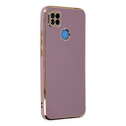 Newface Xiaomi Redmi 9c Kılıf Volet Silikon - Mor