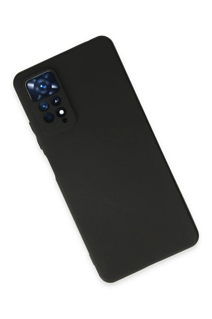 Newface Xiaomi Redmi Note 11 Kılıf First Silikon - Siyah