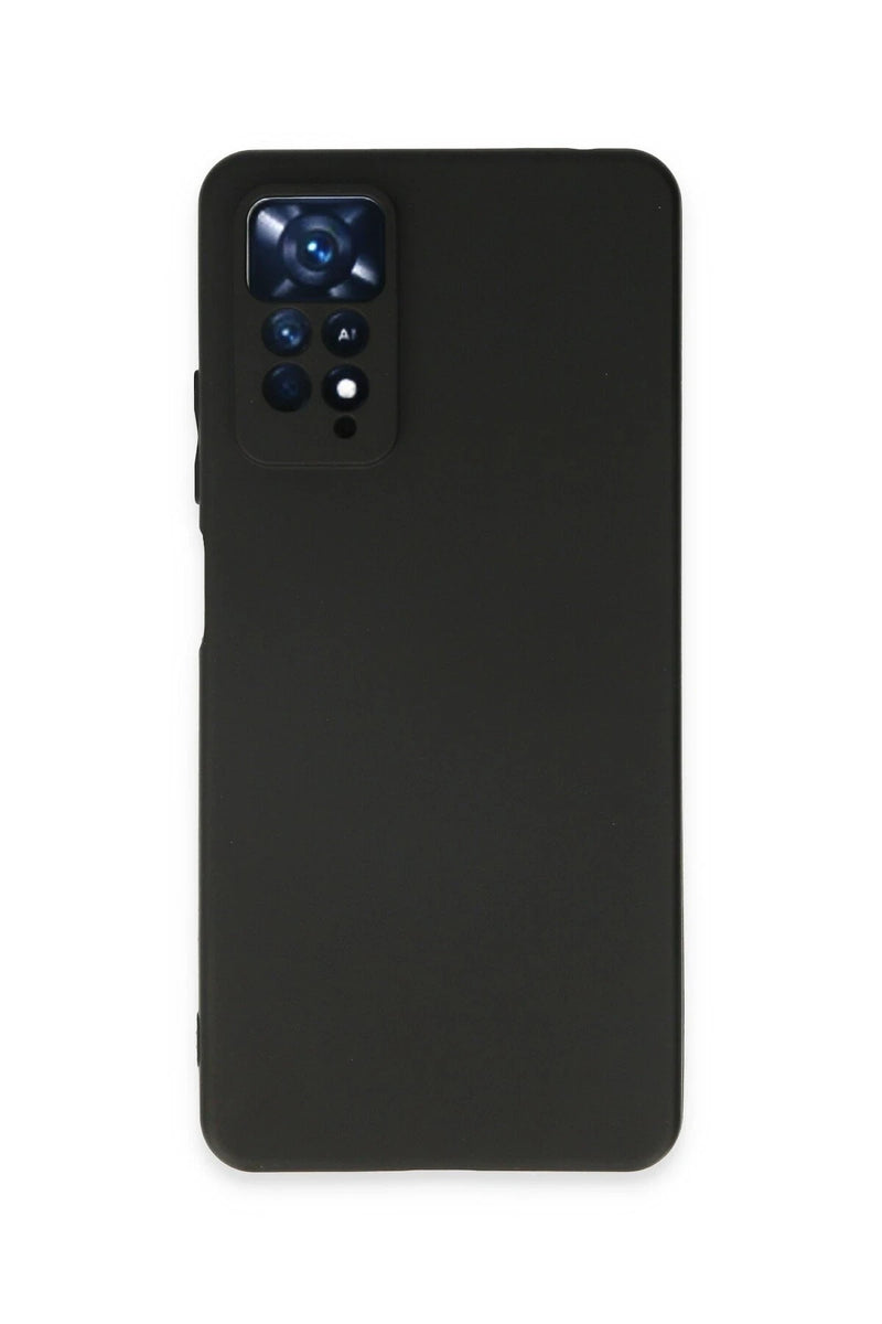 Newface Xiaomi Redmi Note 11 Kılıf First Silikon - Siyah