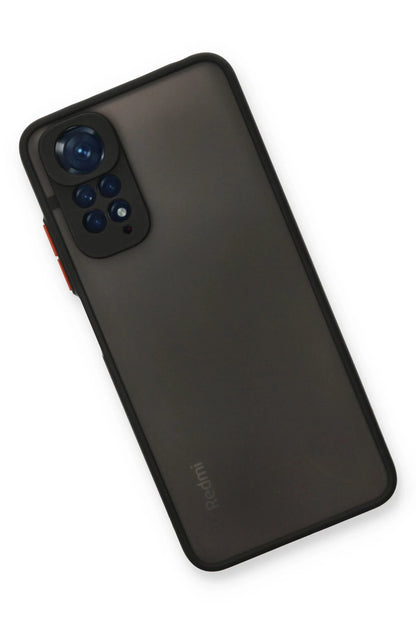 Newface Xiaomi Redmi Note 11 Pro Kılıf Montreal Silikon Kapak - Siyah