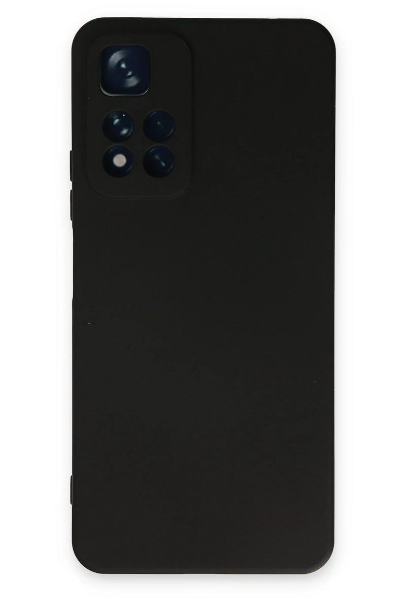 Newface Xiaomi Redmi Note 11 Pro Plus 5G Kılıf Nano içi Kadife Silikon - Siyah