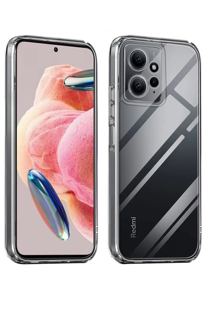 Newface Xiaomi Redmi Note 12 4G Kılıf Lüx Şeffaf Silikon