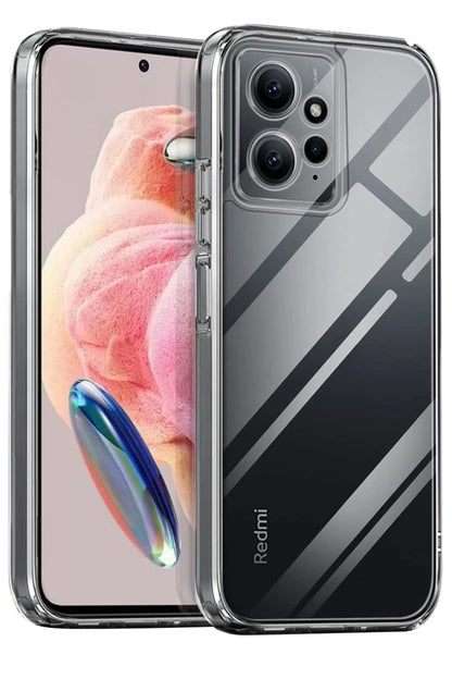 Newface Xiaomi Redmi Note 12 4G Kılıf Lüx Şeffaf Silikon