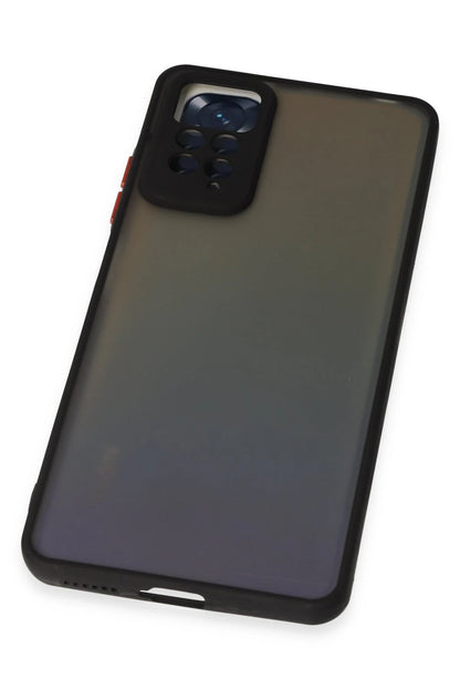 Newface Xiaomi Redmi Note 12 Pro 4G Kılıf Montreal Silikon Kapak - Siyah