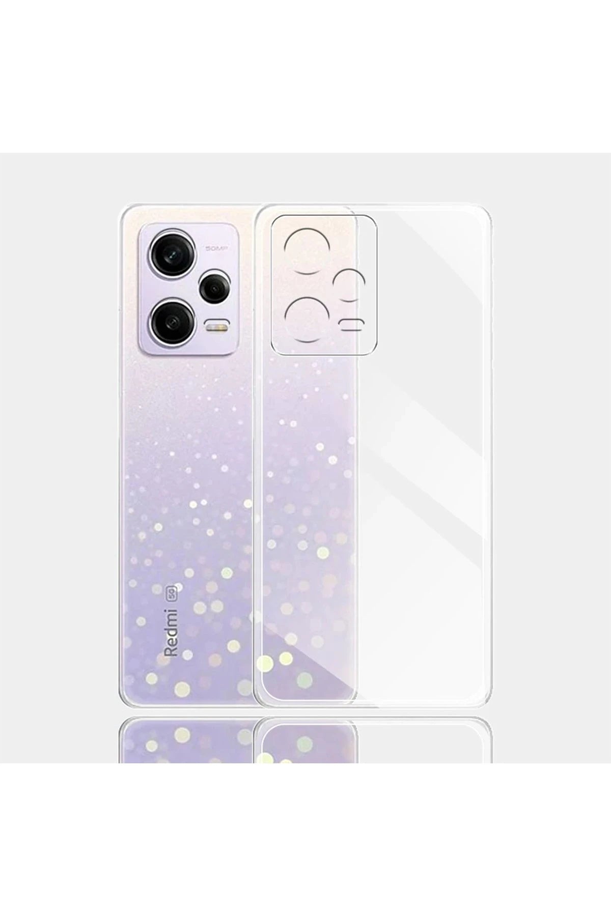 Newface Xiaomi Redmi Note 12 Pro 5G Kılıf Lüx Şeffaf Silikon