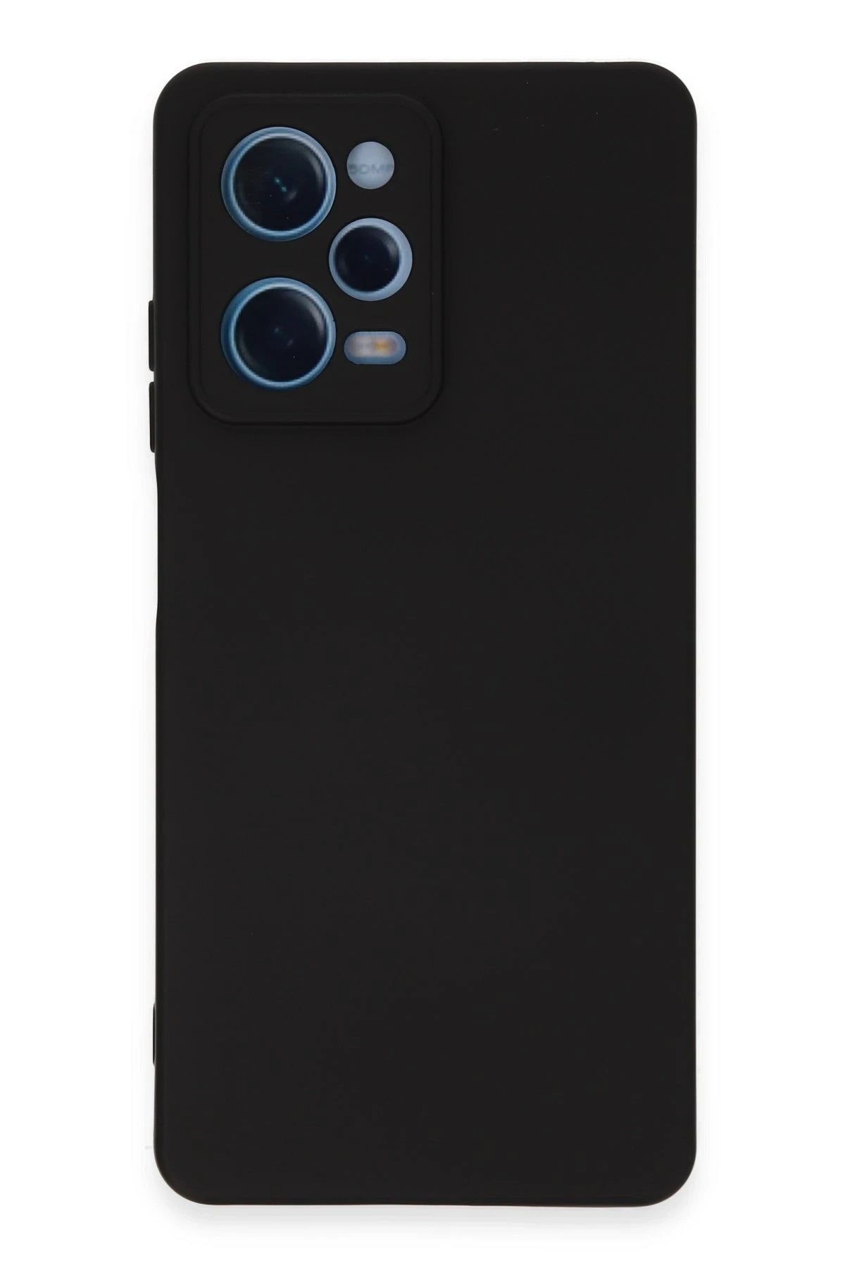 Newface Xiaomi Redmi Note 12 Pro 5G Kılıf Nano içi Kadife Silikon - Siyah