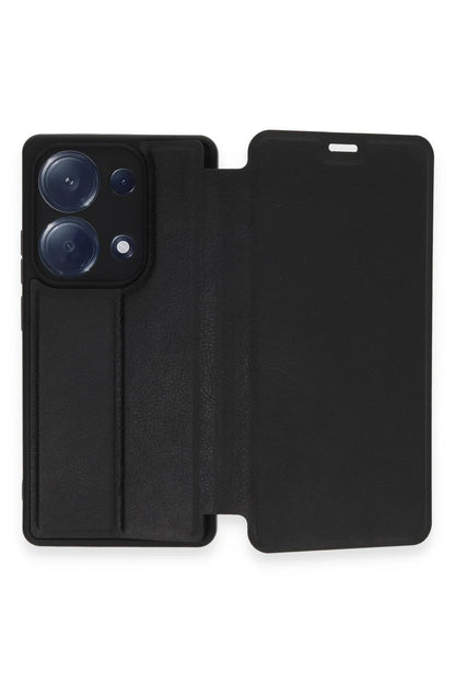 Newface Xiaomi Redmi Note 13 Pro 4G Kılıf Flip Cover - Siyah