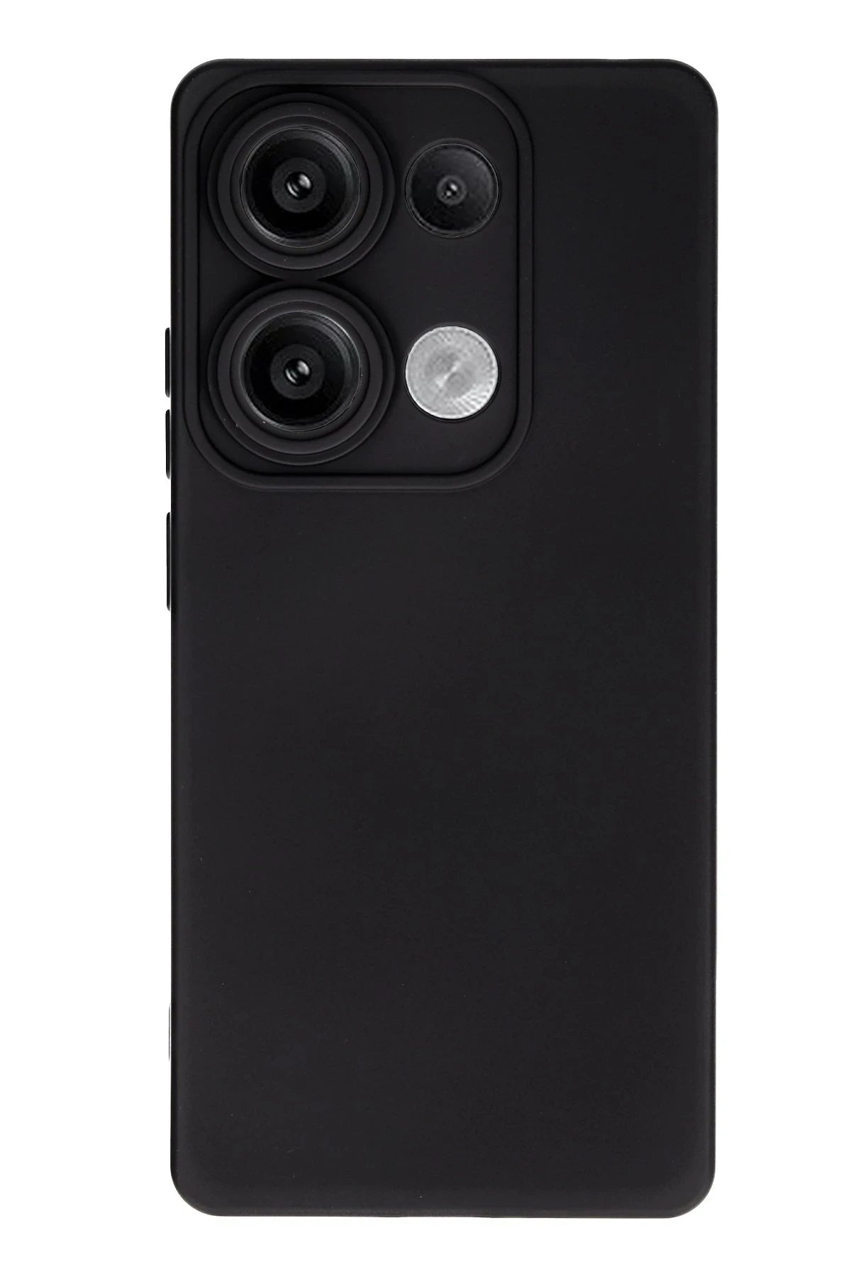 Newface Xiaomi Redmi Note 13 Pro 4G Kılıf Nano içi Kadife Silikon - Siyah
