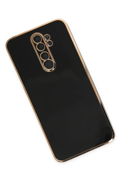 Newface Xiaomi Redmi Note 8 Pro Kılıf Volet Silikon - Siyah