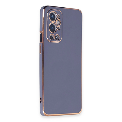 One Plus 9 Pro Kılıf Volet Silikon - Mavi