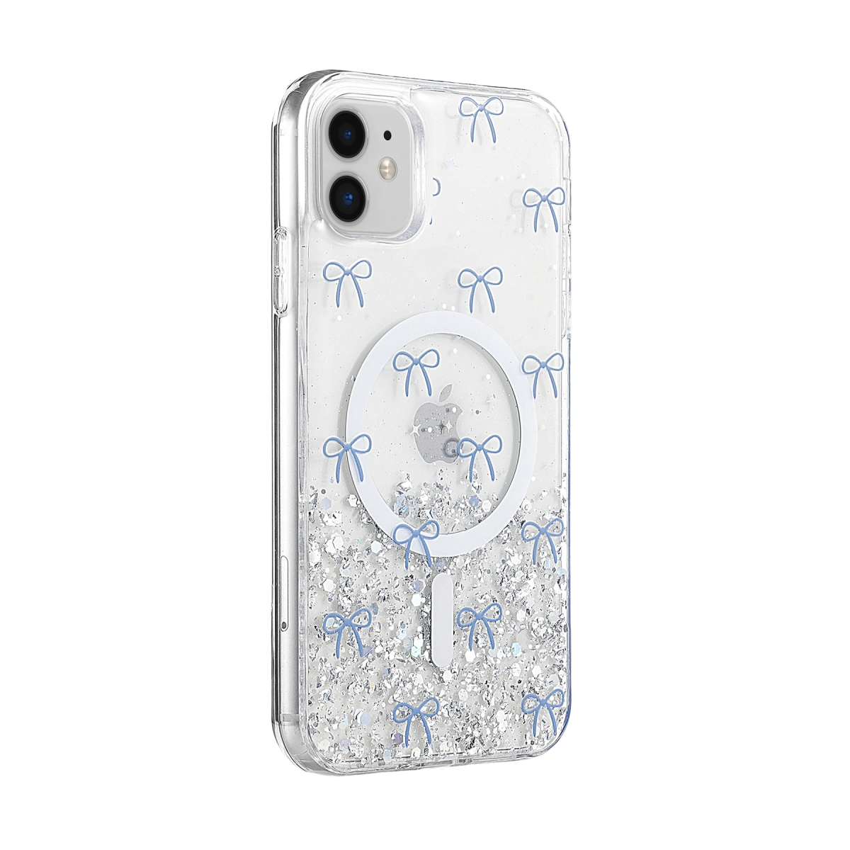 Onegif İphone 11 Misk Simli Magsafe Kapak - Desen 3